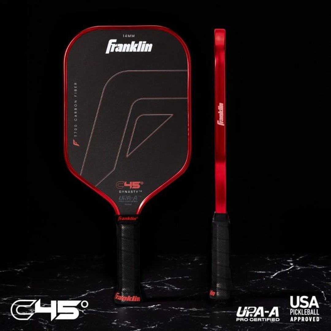 C45° Carbon Fiber Paddle Series - Dynasty 14mm - Red