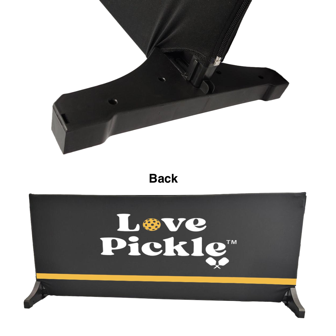 Love Pickle Pickleball Barrier