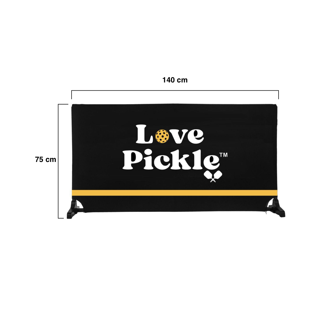 Love Pickle Pickleball Barrier