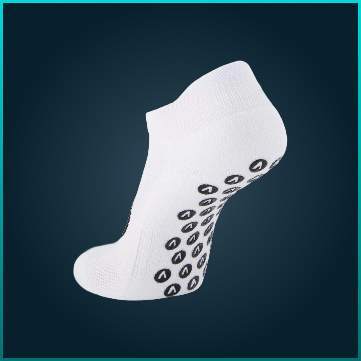 Grip Socks - White Ankle