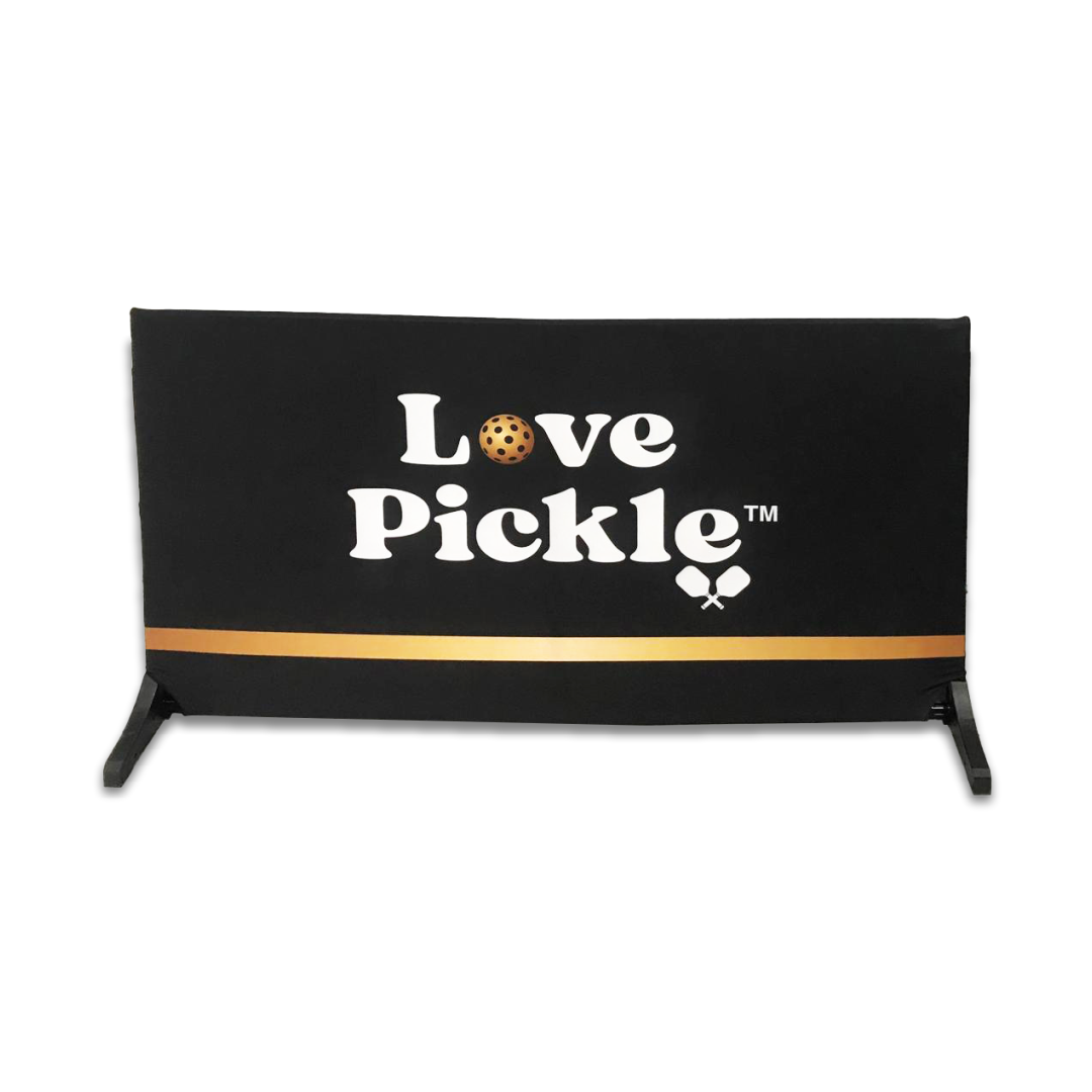 Love Pickle Pickleball Barrier