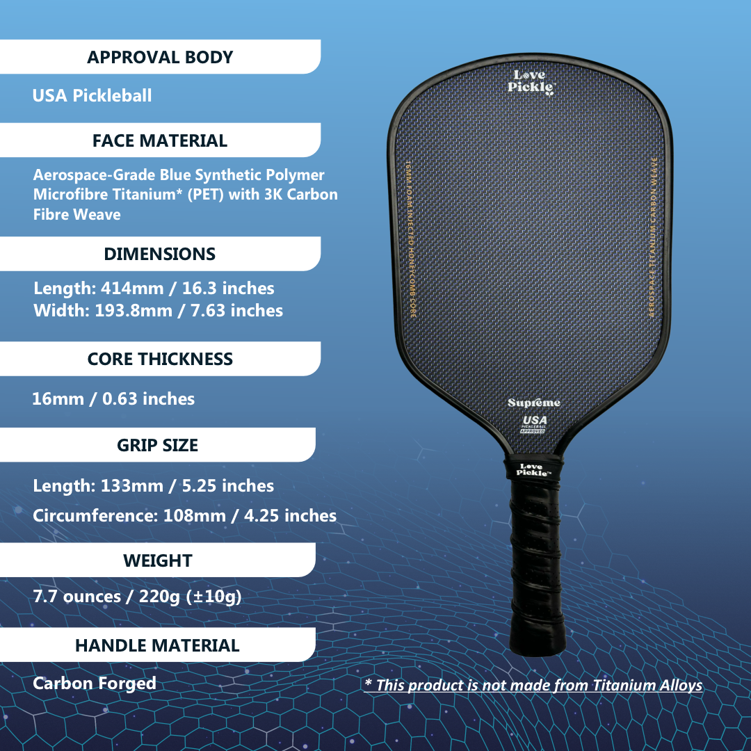 Love Pickle Titanium Supreme Paddle