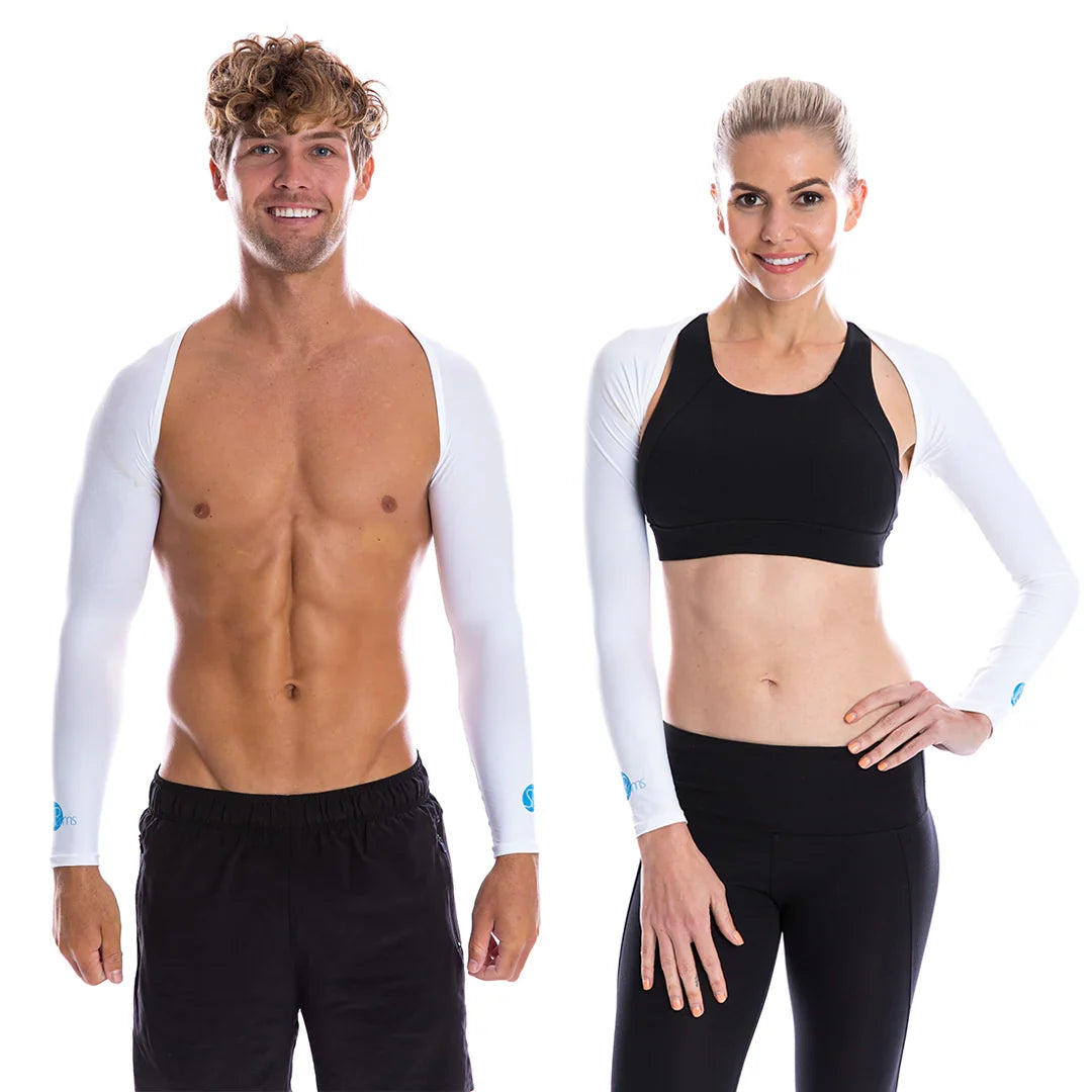 Shoulder Wrap - White