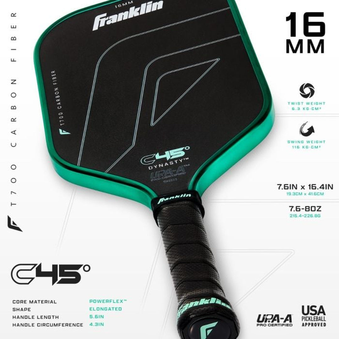 C45° Carbon Fiber Paddle Series - Dynasty 16mm - Mint