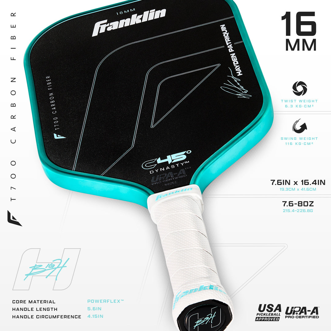 C45º Hayden paddle Series - 16mm - Laguna