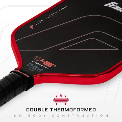 C45° Carbon Fiber Paddle Series - Dynasty 16mm - Red