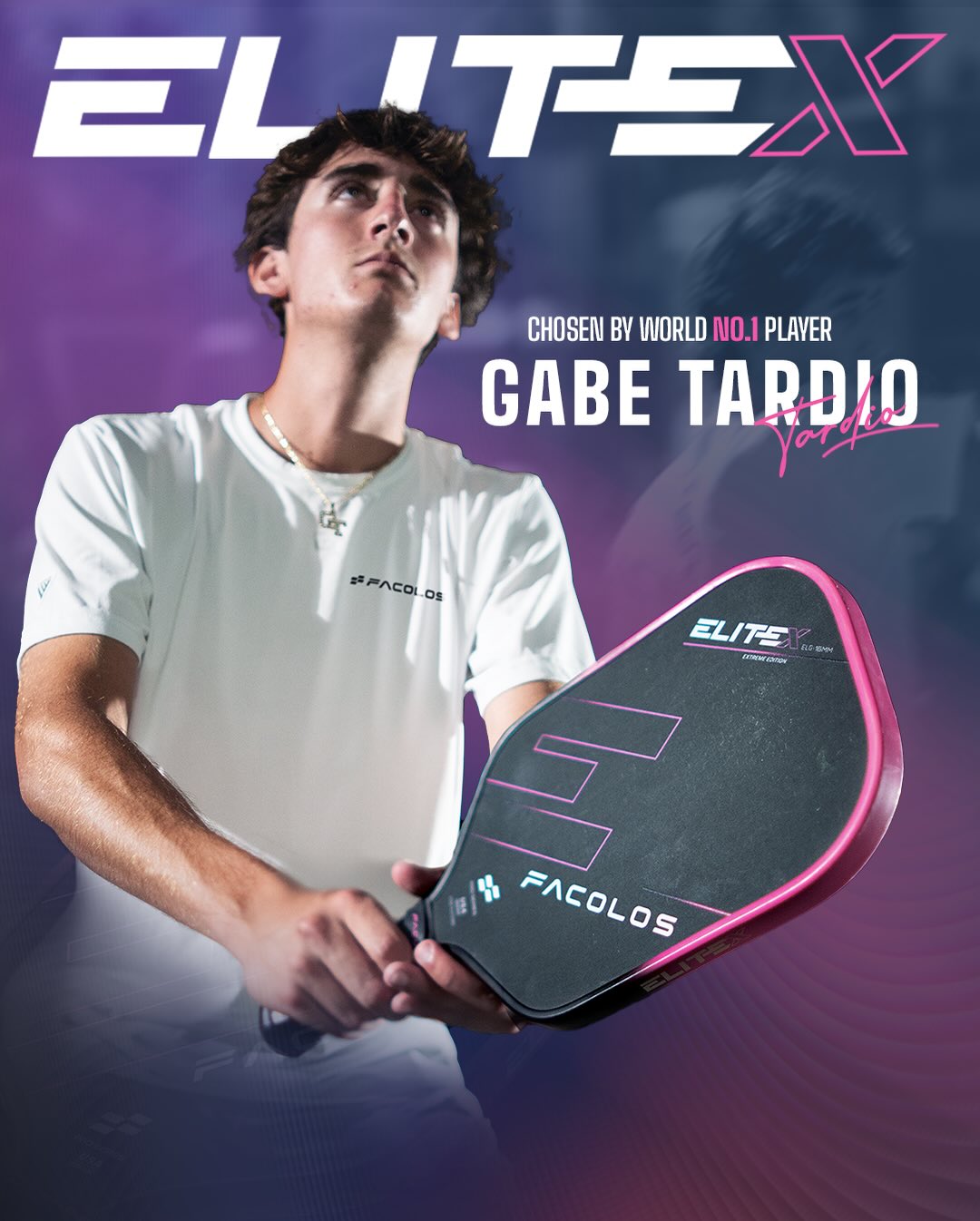 Pro Series Pickleball Paddle – Elite X Elongated Edition (16mm)