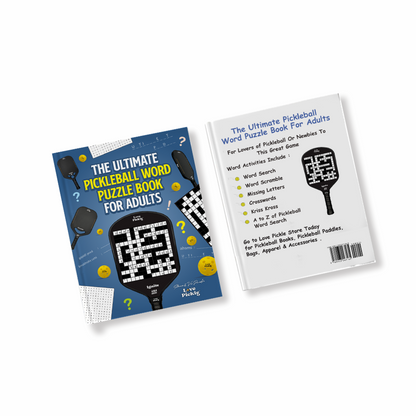 Love Pickle The Ultimate Pickleball Word Puzzle Book for Adults