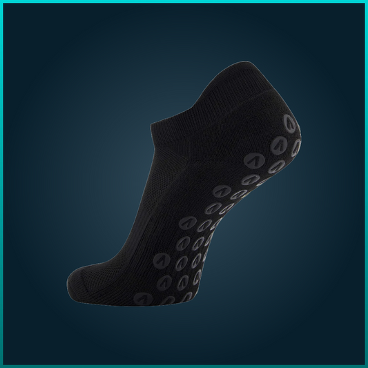 Grip Socks - Black Ankle