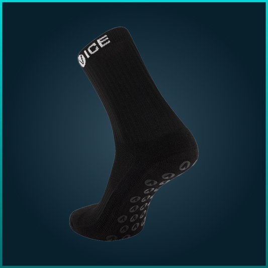 Grip Socks - Black Crew