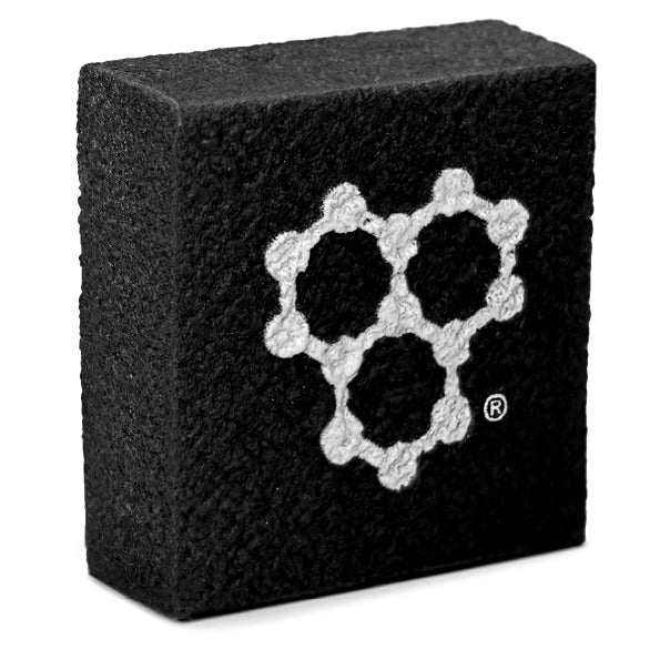 CRBN Pickleball Paddle Eraser, black front view