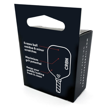 CRBN Pickleball Paddle Eraser, back view