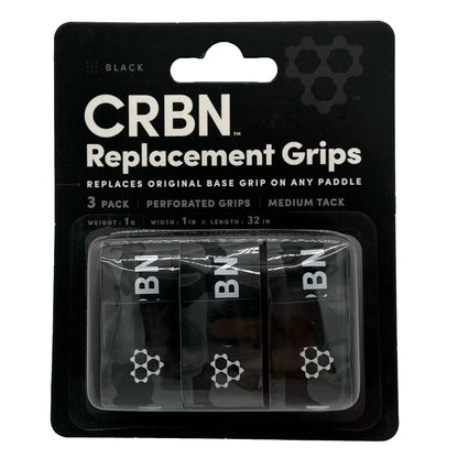 CRBN Replacement Grips, black front view