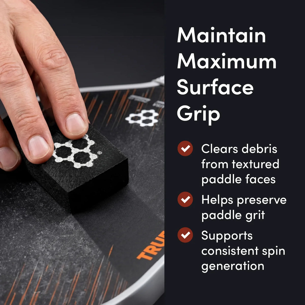 CRBN Pickleball Paddle Eraser, performance details
