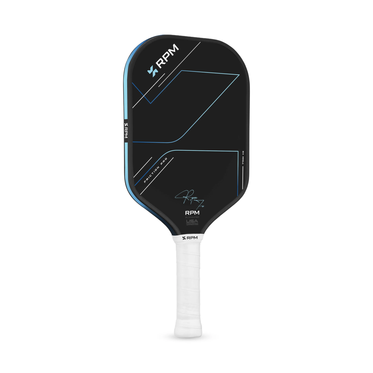 RPM FRICTION PRO 14MM ELONGATED V2 Pickleball Paddle