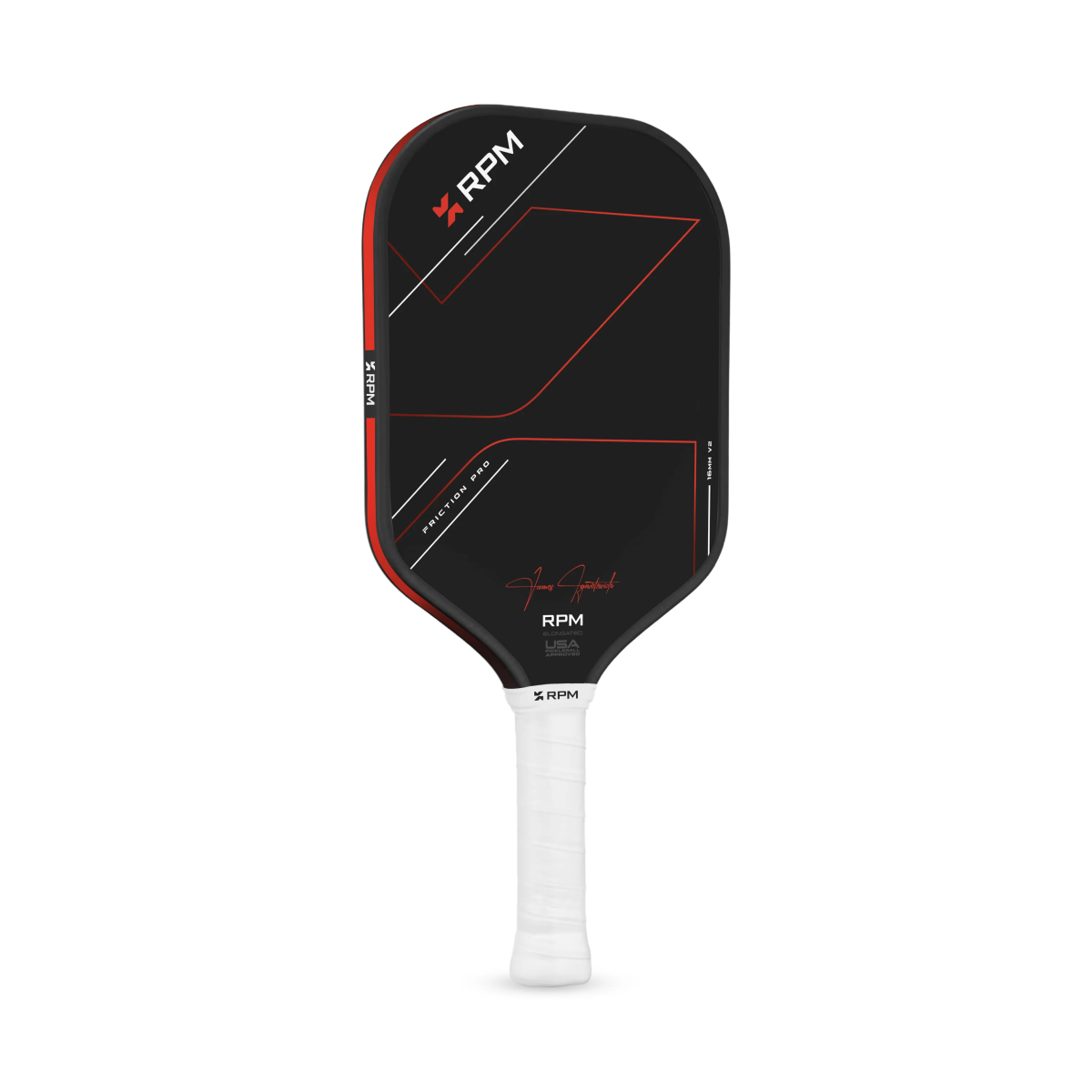 RPM FRICTION PRO 16MM ELONGATED V2 Pickleball Paddle