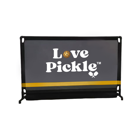 Love Pickle Pickleball Barrier