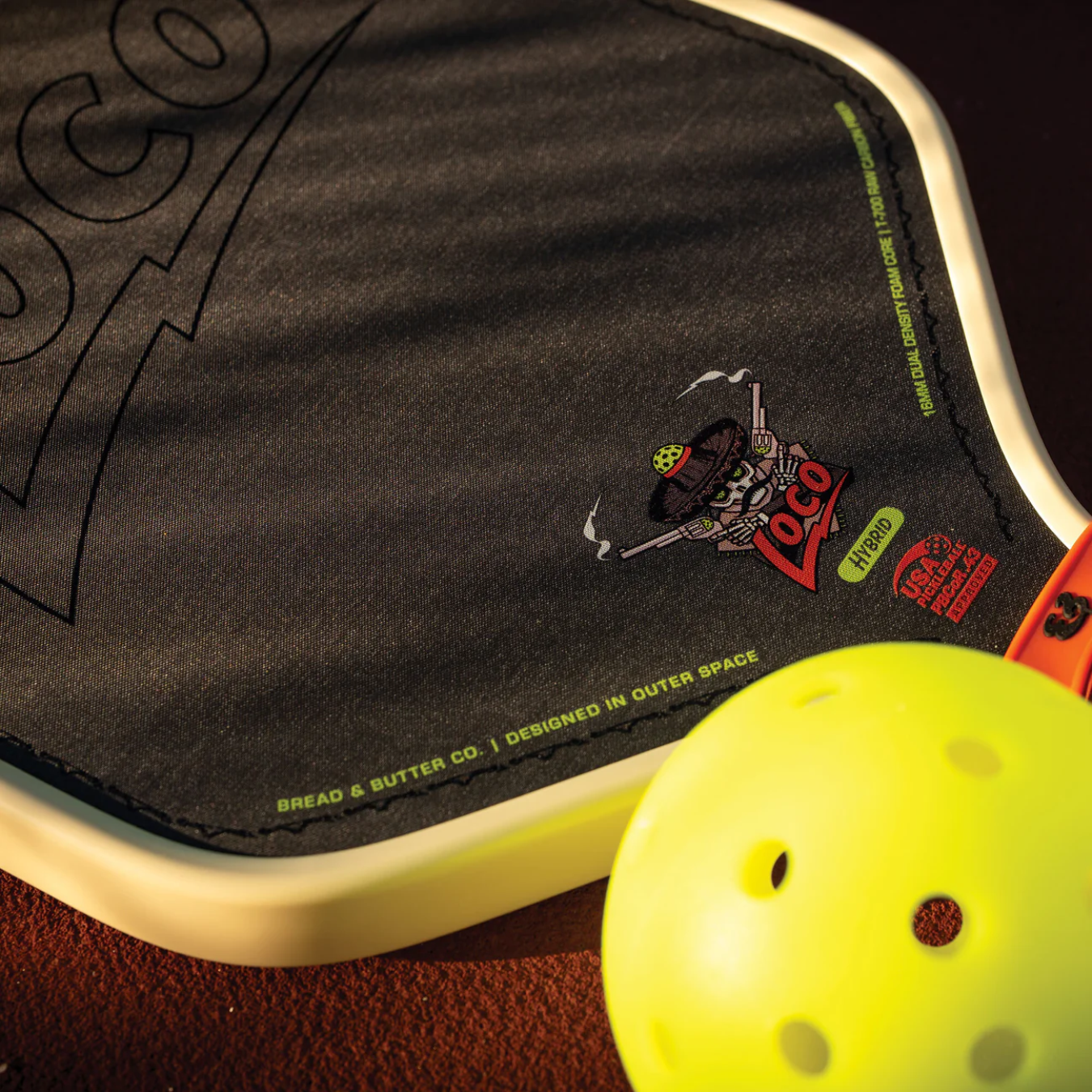 The Loco 16mm Pickleball Paddle – Hybrid
