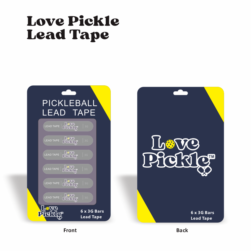 Pickleball Paddle Lead Tape - Coming Soon - Register Your Interest - LovePickle.store