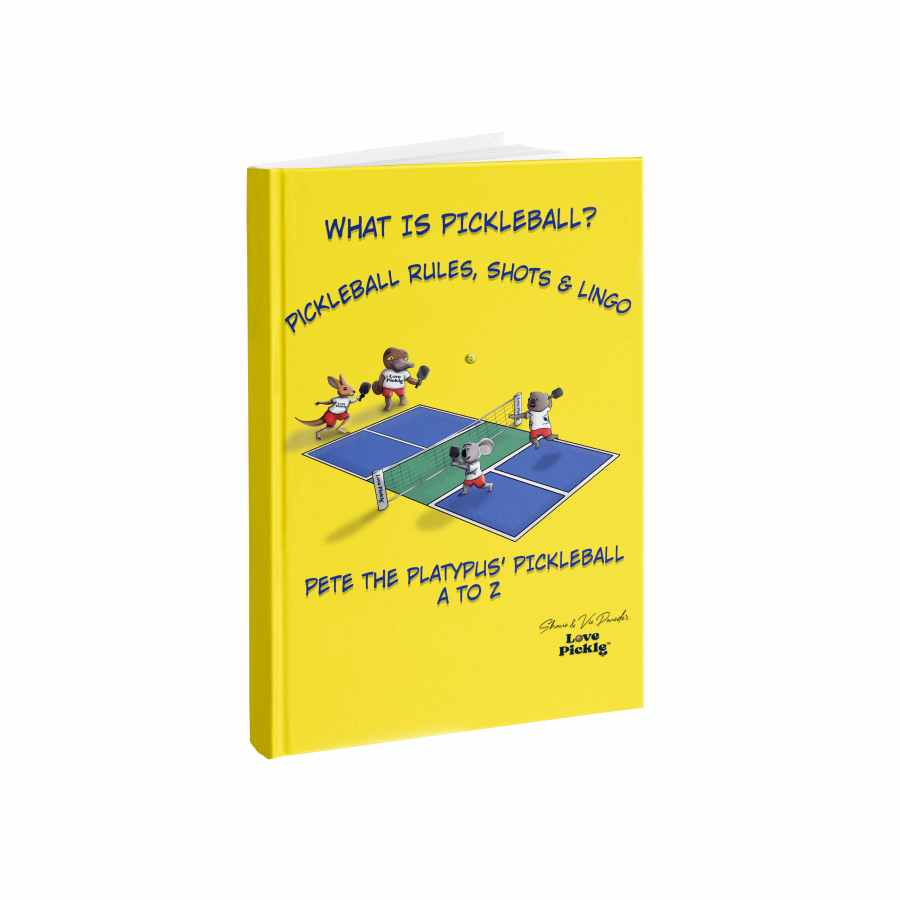 Love Pickle Children's Book - What is Pickleball? Pickleball Rules, Shots & Lingo