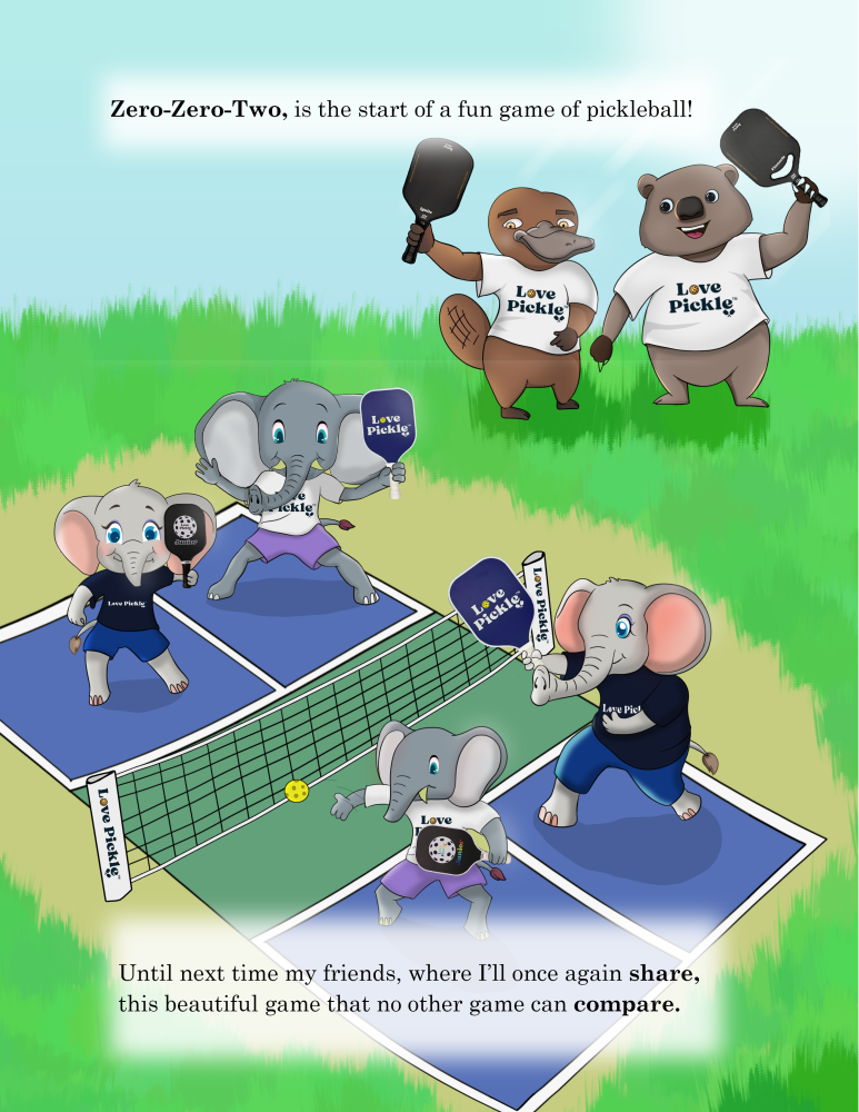 Love Pickle Children's Book - What is Pickleball? Pickleball Rules, Shots & Lingo