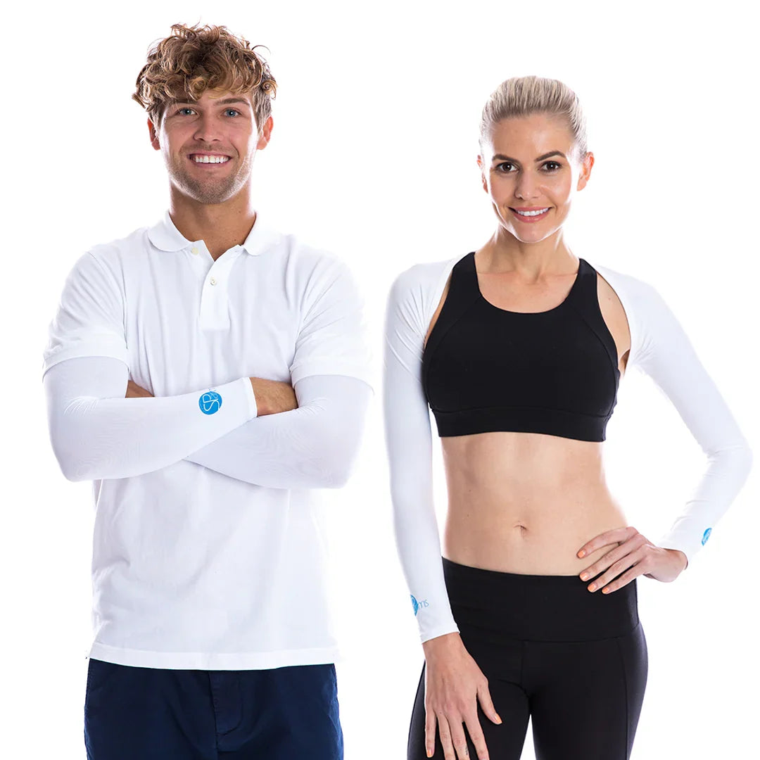Shoulder Wrap - White